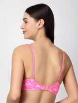 Dove Floret T-Shirt Bra | Multiway | Lightly Padded | Non-Wired | Medium Coverage