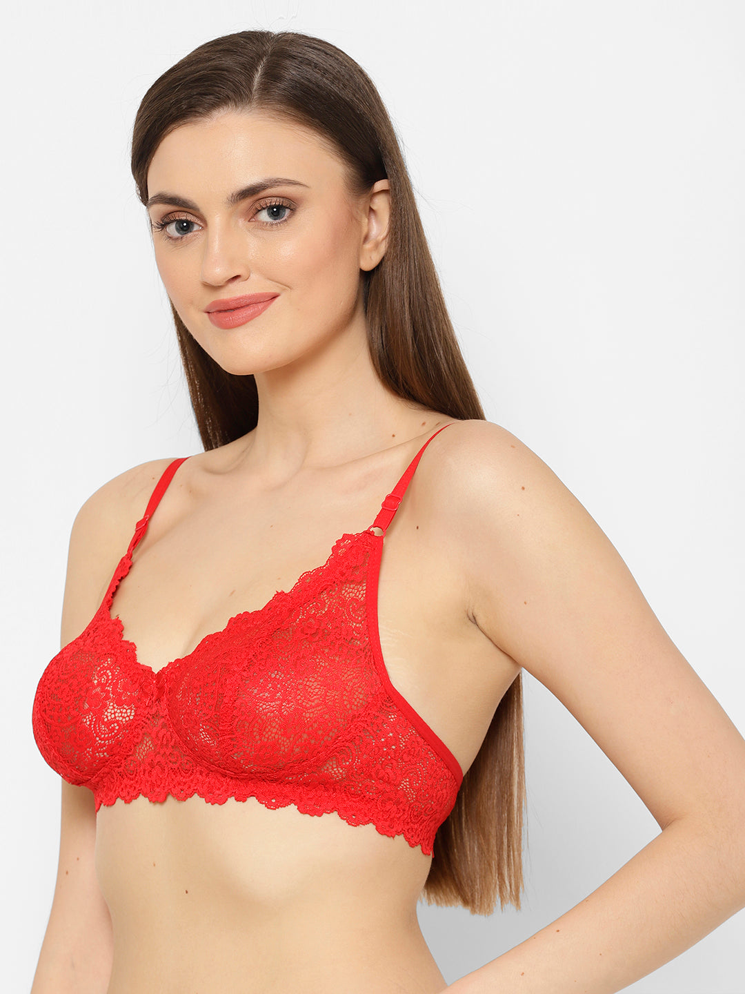 Lucy Lace Full-Coverage Bra | Non-Wired | Non-Padded | Full-Coverage