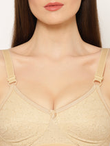 Comfort Everyday  Cotton Full-Coverage Bra | Non-Wired | Non-Padded