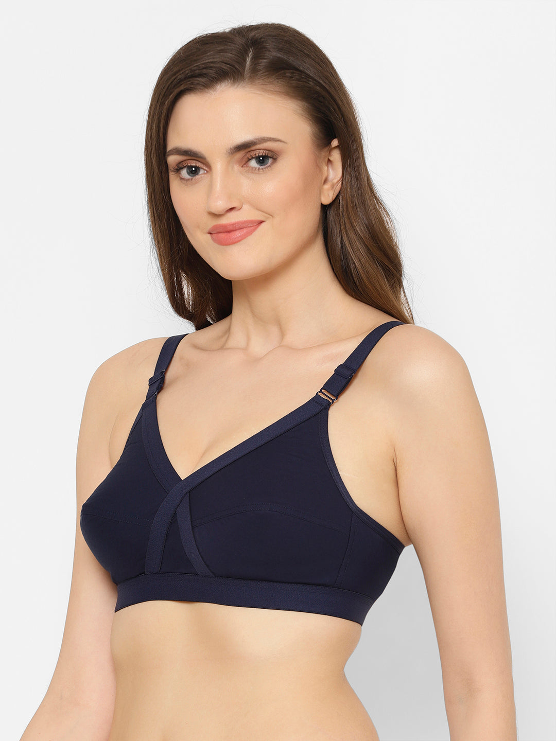 Crossfit Performance Full-Coverage Cotton Bra | Non-Wired | Non-Padded