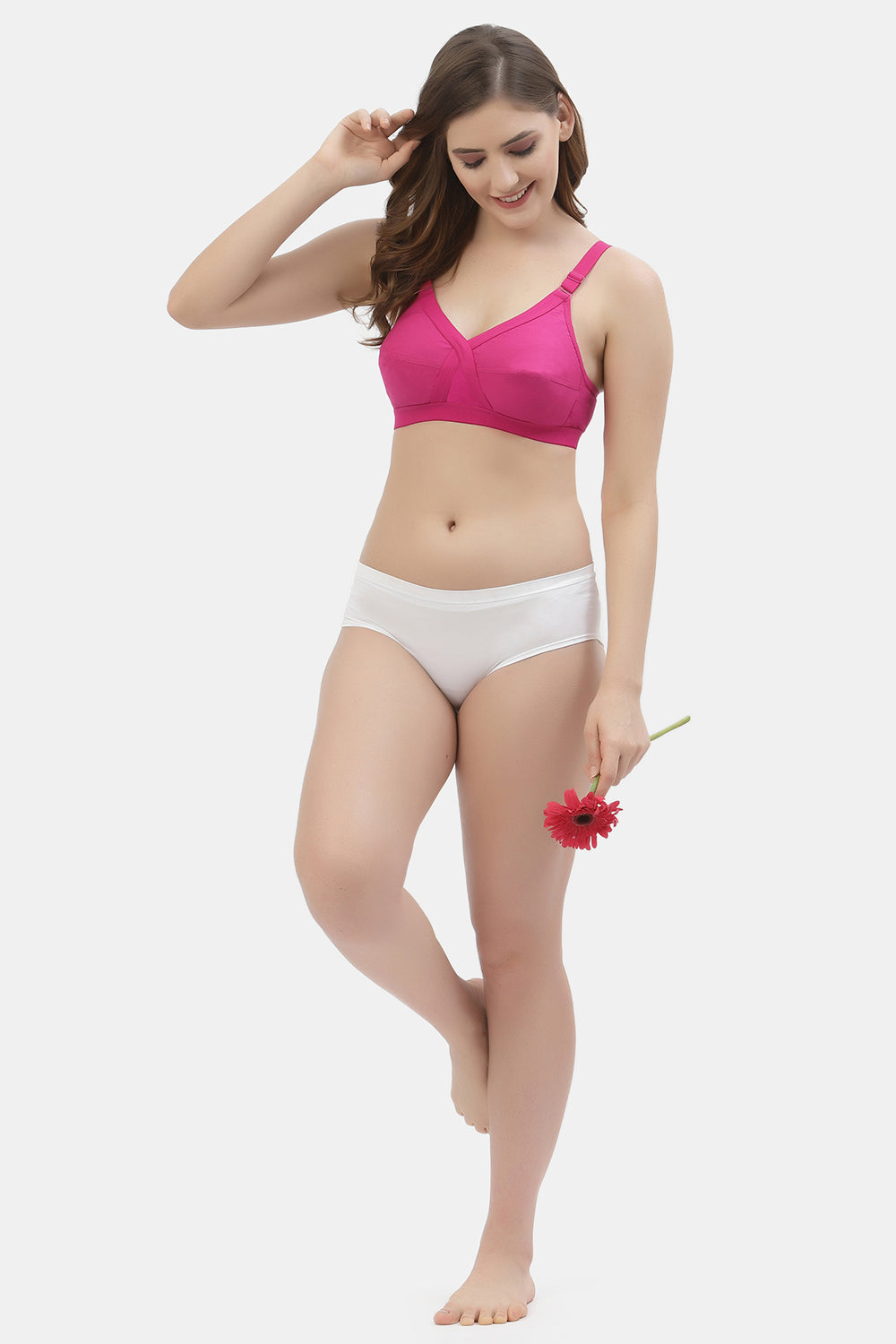 Crossfit Performance Full-Coverage Cotton Bra | Non-Wired | Non-Padded