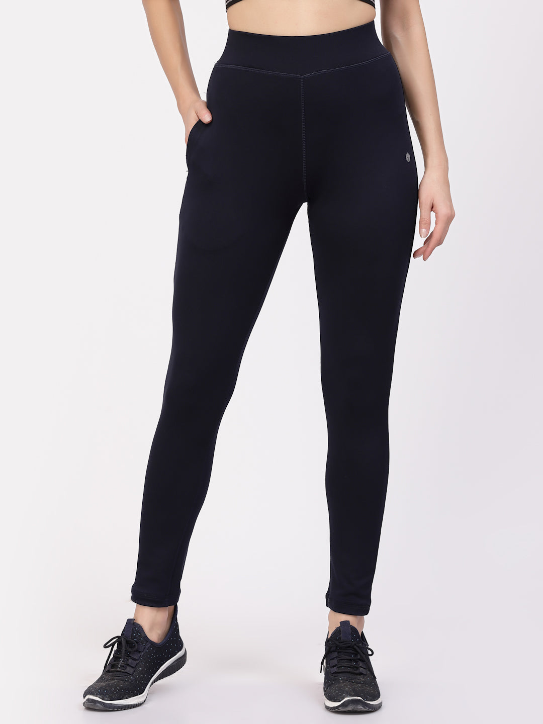 Floret Slim Fit Track Pants| Ankle Length | Mid-Rise | Rapid-Dry P-20071