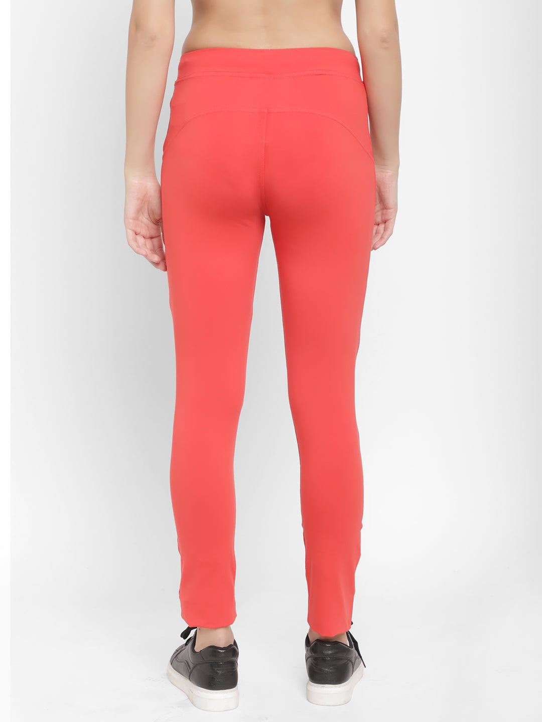 Floret Slim Fit Track Pants | Cotton/Elastane | Ankle Length | Mid-Rise | Rapid-Dry P-20023