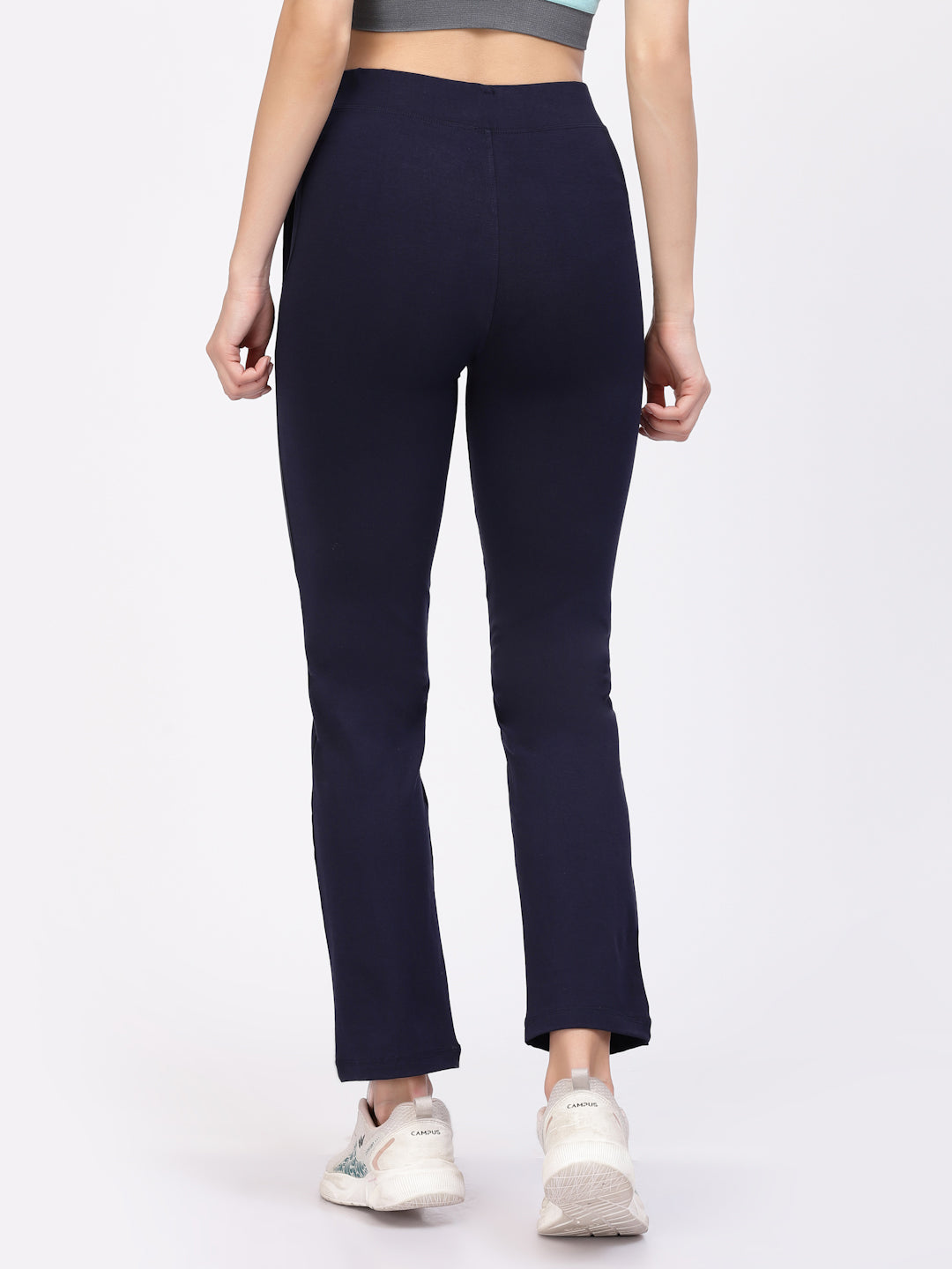 Floret Track Pants | Ankle Length | Mid-Rise | Rapid-Dry