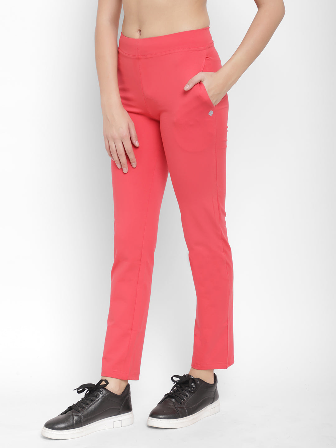 Floret Track Pants | Ankle Length | Mid-Rise | Rapid-Dry | Straight P-20002