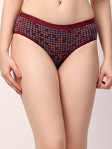 Chic Blooms Pack of 3 Floral Hipster Briefs - 9220