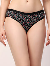 Charming Blooms Floral Printed Bikini Briefs Set - 9017