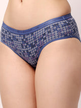 Chic Blooms Pack of 3 Floral Hipster Briefs - 9220