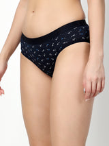 Floral Comfort Hipster Briefs Pack of 3 - 8733