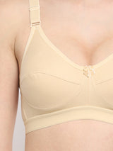 Candy Comfort Full-Coverage Cotton-Blend Bra | Non-Wired | Non-Padded