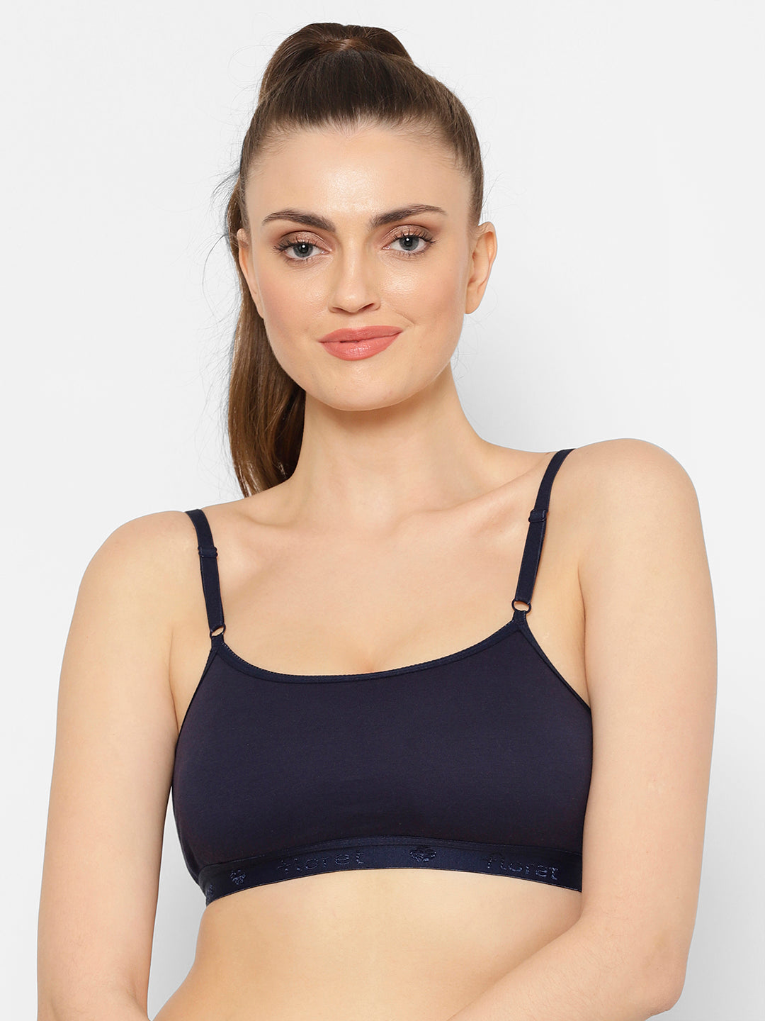 Seamless Full-Coverage Sports Bra | Cotton | Non-Wired | Non-Padded | Slip-On - 1492