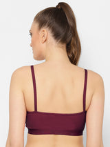 Seamless Full-Coverage Sports Bra | Cotton | Non-Wired | Non-Padded | Slip-On - 1492