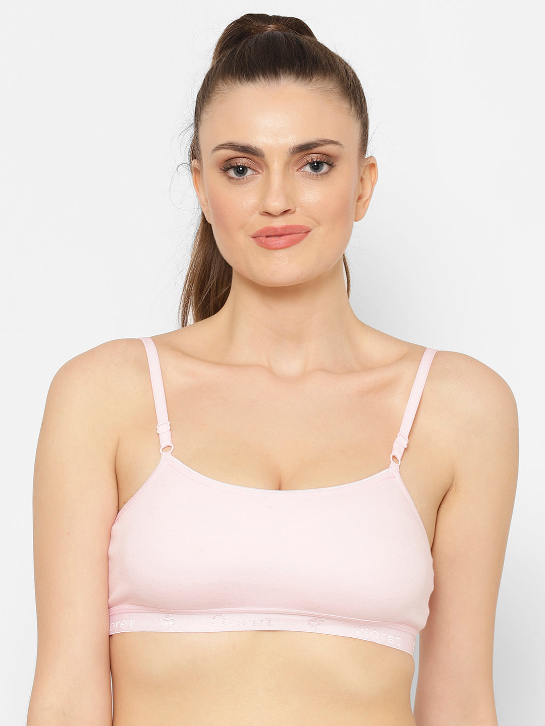Seamless Full-Coverage Sports Bra | Cotton | Non-Wired | Non-Padded | Slip-On - 1492