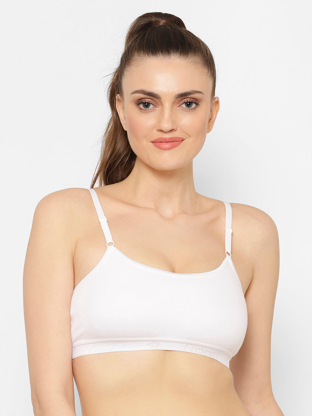 Seamless Full-Coverage Sports Bra | Cotton | Non-Wired | Non-Padded | Slip-On - 1492