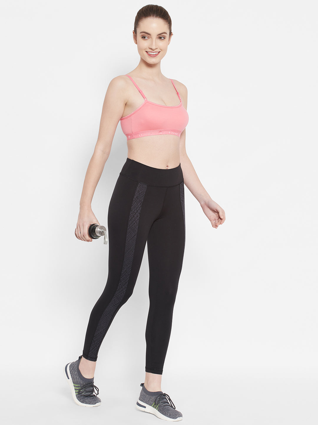 Seamless Full-Coverage Sports Bra | Cotton | Non-Wired | Non-Padded | Slip-On - 1492