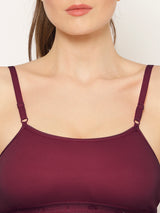 Seamless Full-Coverage Sports Bra | Cotton | Non-Wired | Non-Padded | Slip-On - 1492