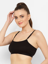 Seamless Full-Coverage Sports Bra | Cotton | Non-Wired | Non-Padded | Slip-On - 1492