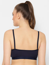 Seamless Full-Coverage Sports Bra | Cotton | Non-Wired | Non-Padded | Slip-On - 1492