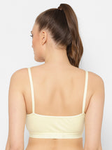 Seamless Full-Coverage Sports Bra | Cotton | Non-Wired | Non-Padded | Slip-On - 1492