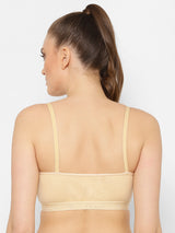 Seamless Full-Coverage Sports Bra | Cotton | Non-Wired | Non-Padded | Slip-On - 1492
