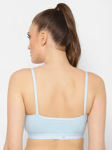 Seamless Full-Coverage Sports Bra | Cotton | Non-Wired | Non-Padded | Slip-On - 1492