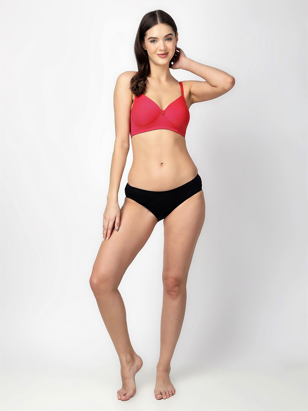 SHIPRA Floret T-Shirt Bra | Multiway | Lightly Padded | Non-Wired | Medium Coverage