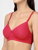 SHIPRA Floret T-Shirt Bra | Multiway | Lightly Padded | Non-Wired | Medium Coverage