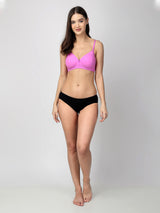 SHIPRA Floret T-Shirt Bra | Multiway | Lightly Padded | Non-Wired | Medium Coverage