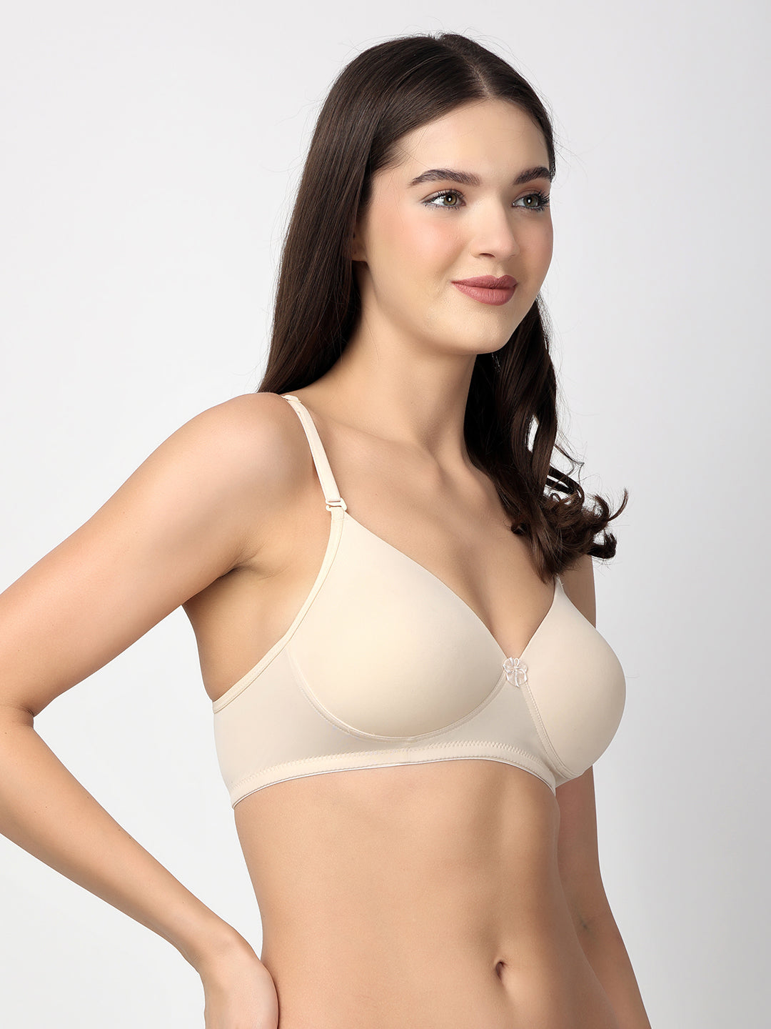 SHIPRA Floret T-Shirt Bra | Multiway | Lightly Padded | Non-Wired | Medium Coverage