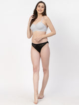 Women's Balconette Demi-Cup Bra | Padded | Non-Wired | Medium Coverage | T3100