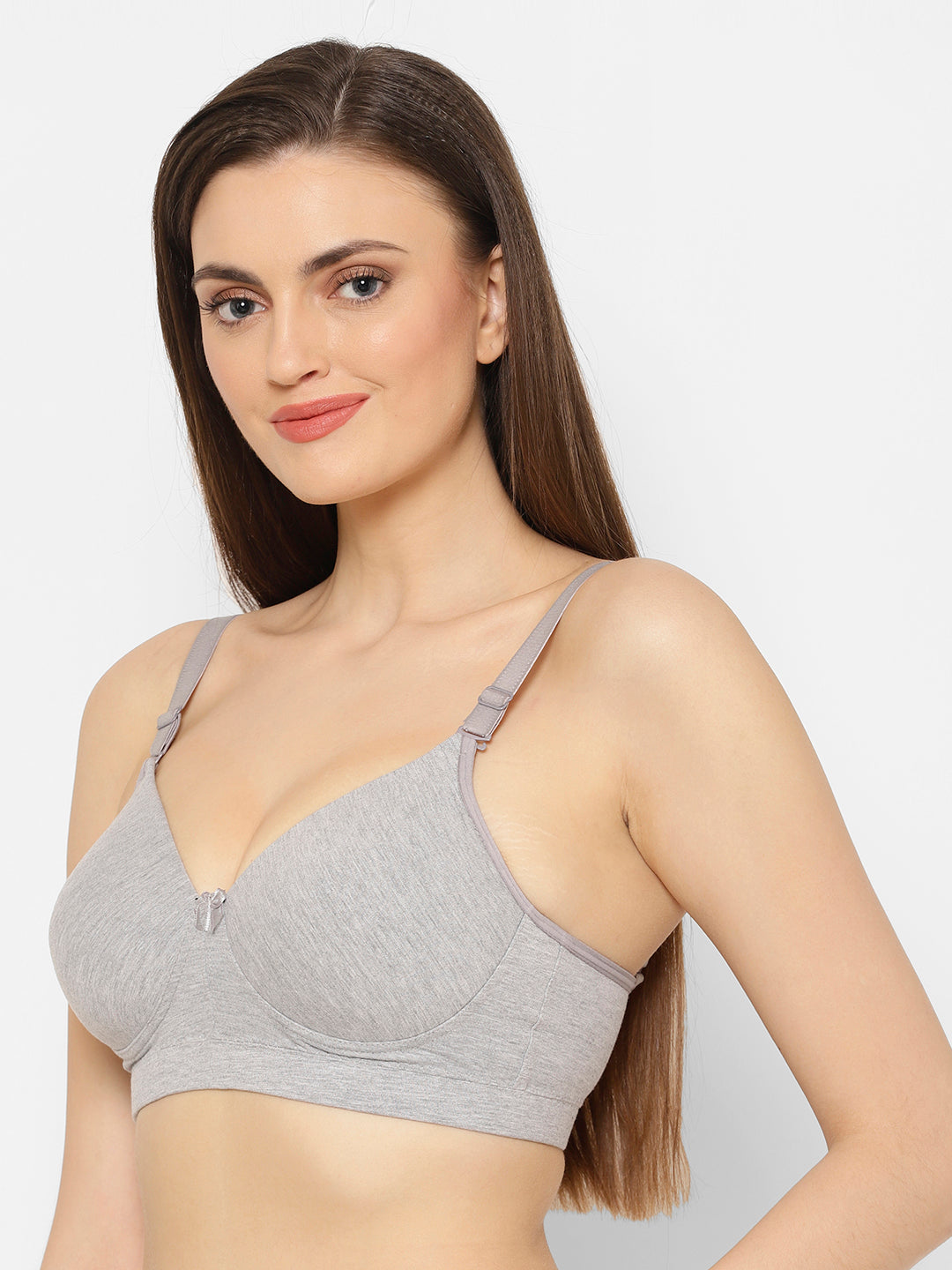 Women's Convertible-Straps T-Shirt Bra | Heavily Padded | Full Coverage | T3055