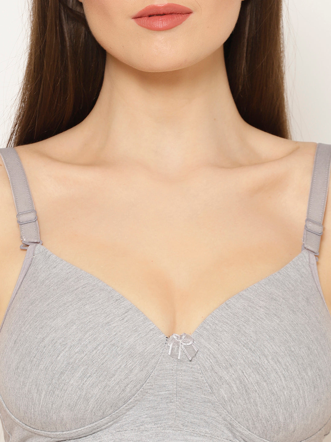 Women's Convertible-Straps T-Shirt Bra | Heavily Padded | Full Coverage | T3055