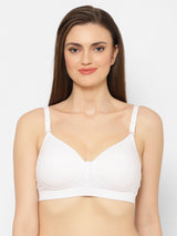 Women's Convertible-Straps T-Shirt Bra | Heavily Padded | Full Coverage | T3055