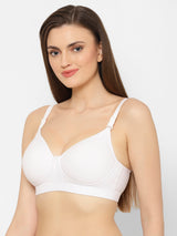 Women's Convertible-Straps T-Shirt Bra | Heavily Padded | Full Coverage | T3055