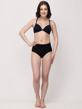 Women's Front-Open Bra | Lightly Padded | Non-Wired | Medium Coverage | T3037