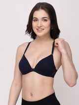 Women's Front-Open Bra | Lightly Padded | Non-Wired | Medium Coverage | T3037