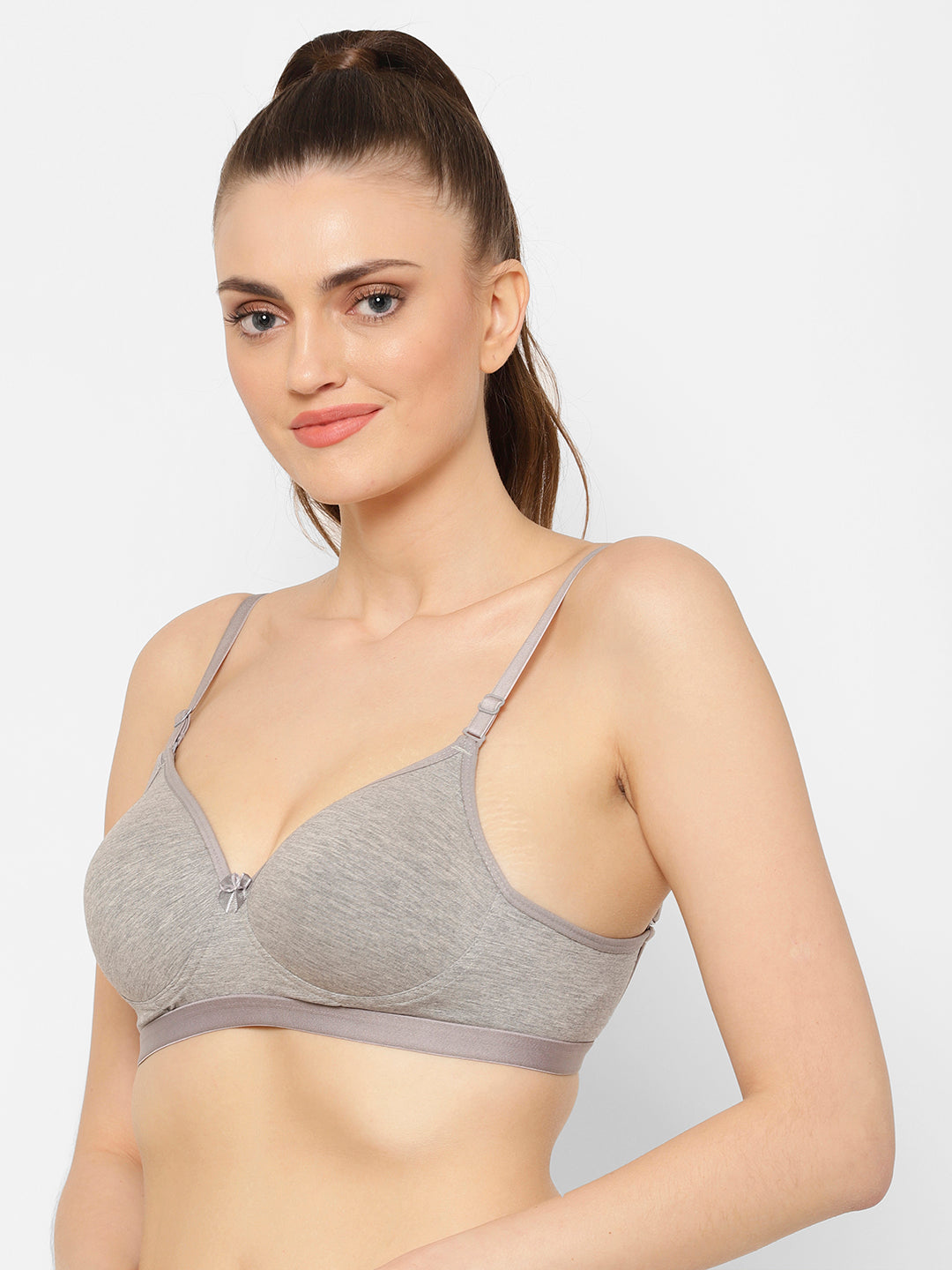 Women's Low Back Multiway-Straps Bra | Lightly Padded | Medium Coverage | Push-Up -T3038