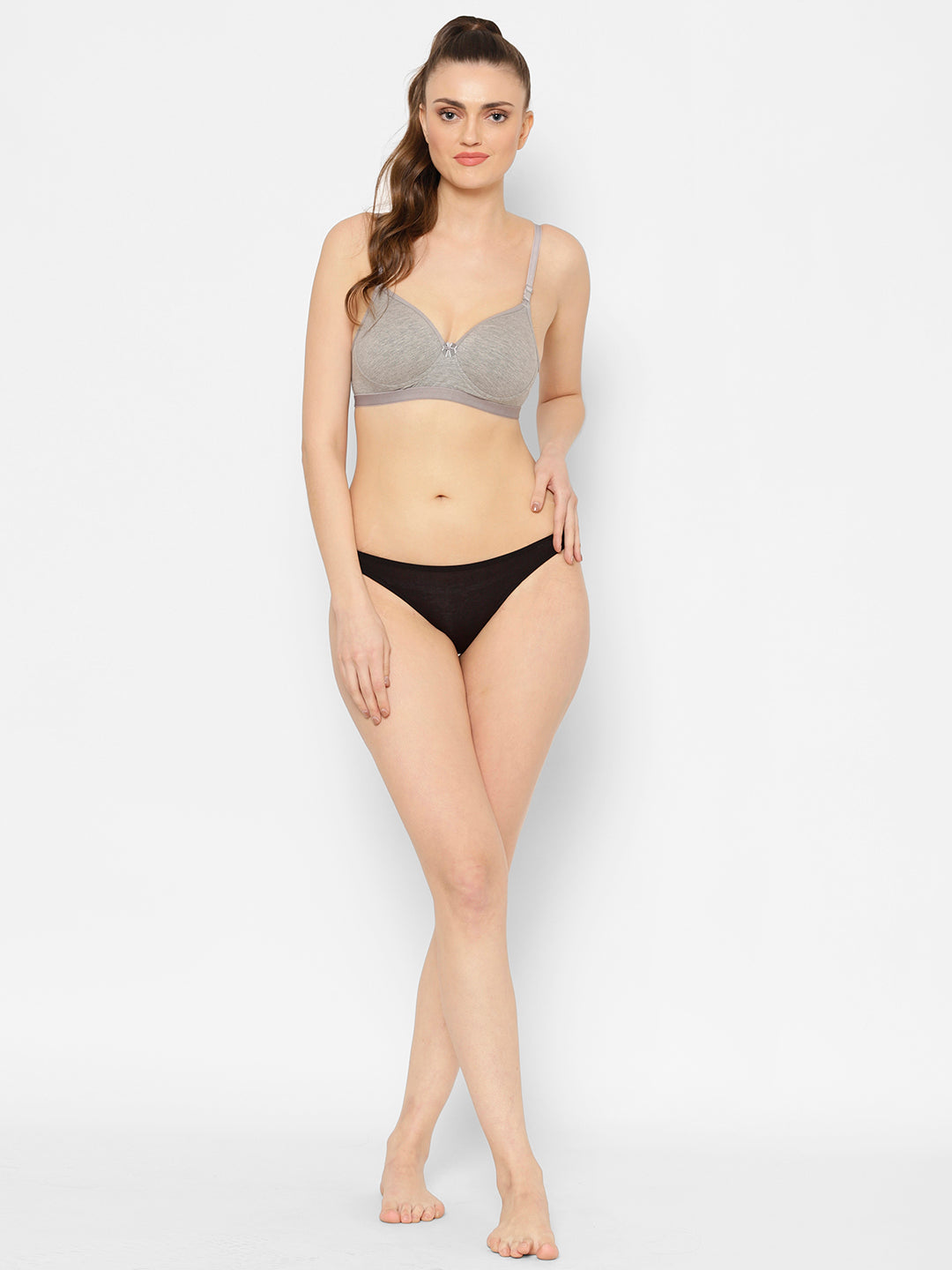 Women's Low Back Multiway-Straps Bra | Lightly Padded | Medium Coverage | Push-Up -T3038