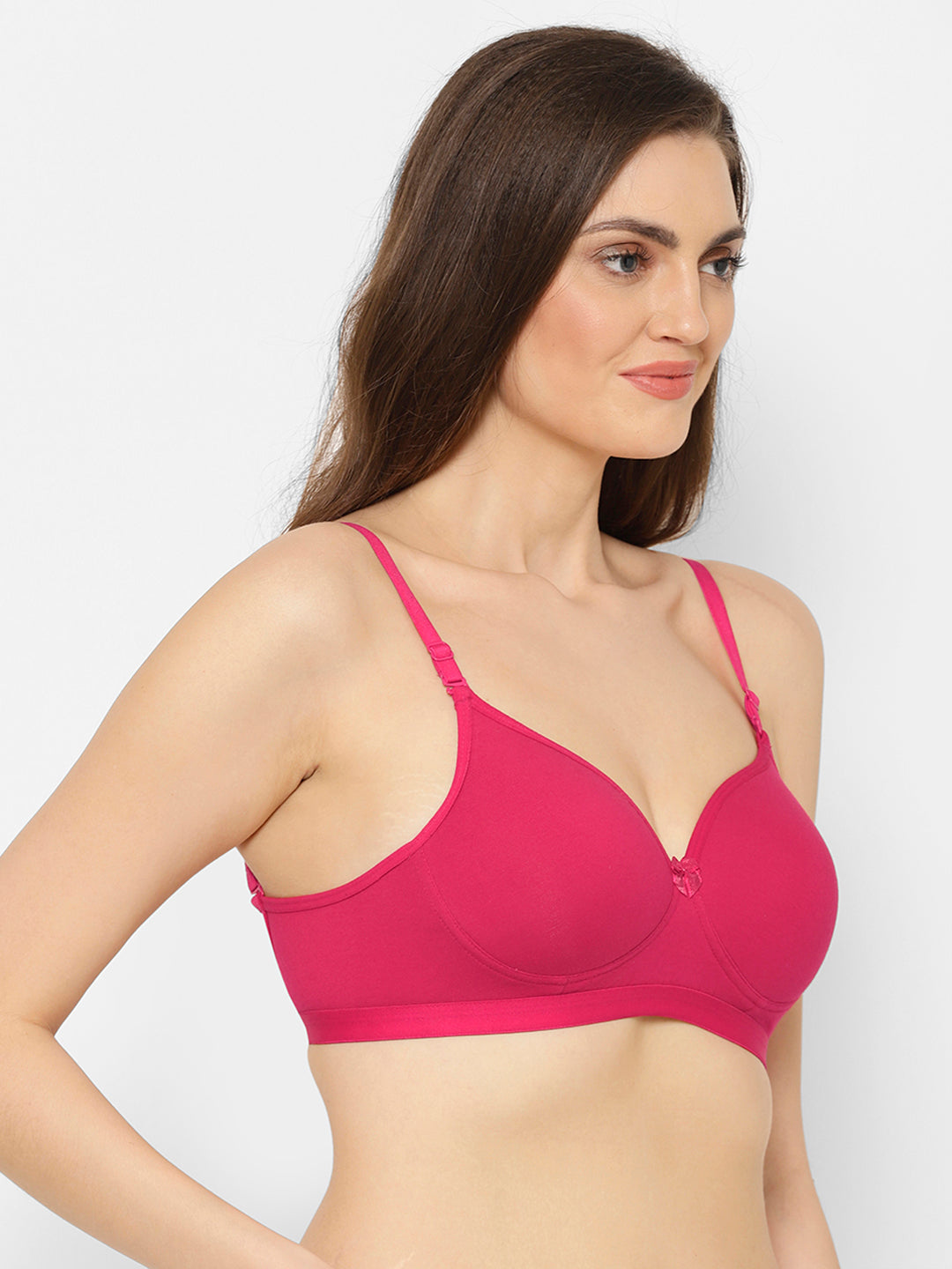 Women's Low Back Multiway-Straps Bra | Lightly Padded | Medium Coverage | Push-Up -T3038