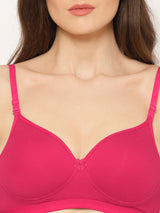 Women's Low Back Multiway-Straps Bra | Lightly Padded | Medium Coverage | Push-Up -T3038