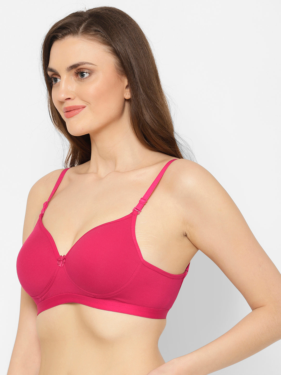 Women's Low Back Multiway-Straps Bra | Lightly Padded | Medium Coverage | Push-Up -T3038