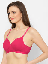 Women's Low Back Multiway-Straps Bra | Lightly Padded | Medium Coverage | Push-Up -T3038