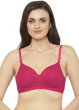 Women's Low Back Multiway-Straps Bra | Lightly Padded | Medium Coverage | Push-Up -T3038
