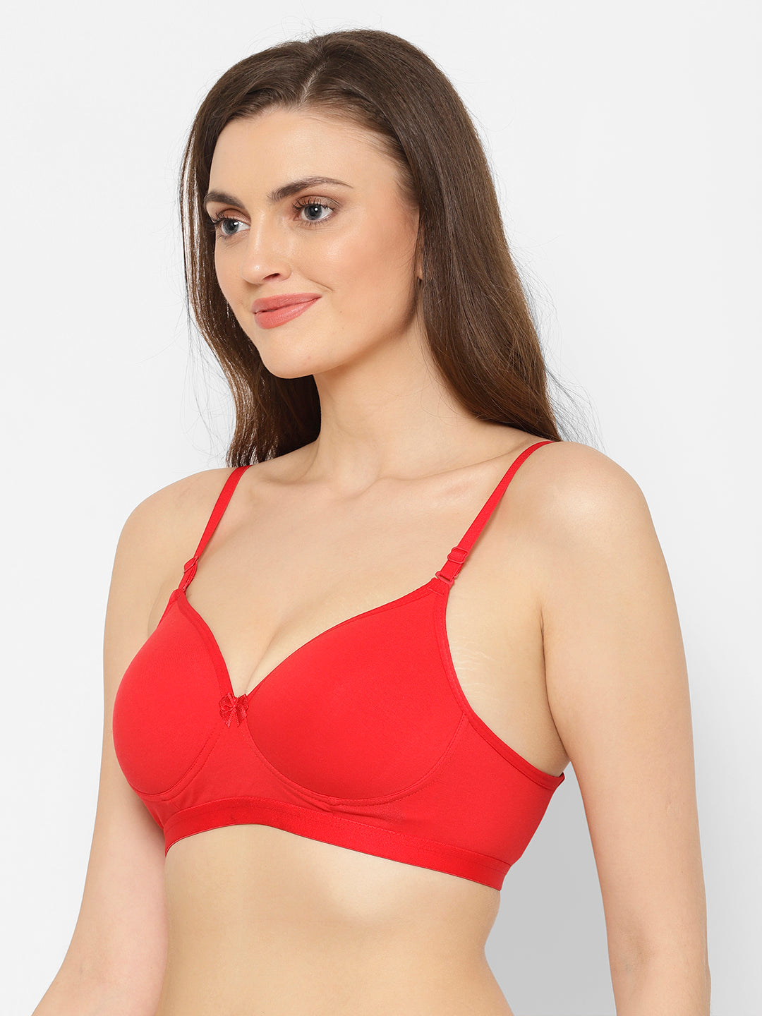 Women's Low Back Multiway-Straps Bra | Lightly Padded | Medium Coverage | Push-Up -T3038