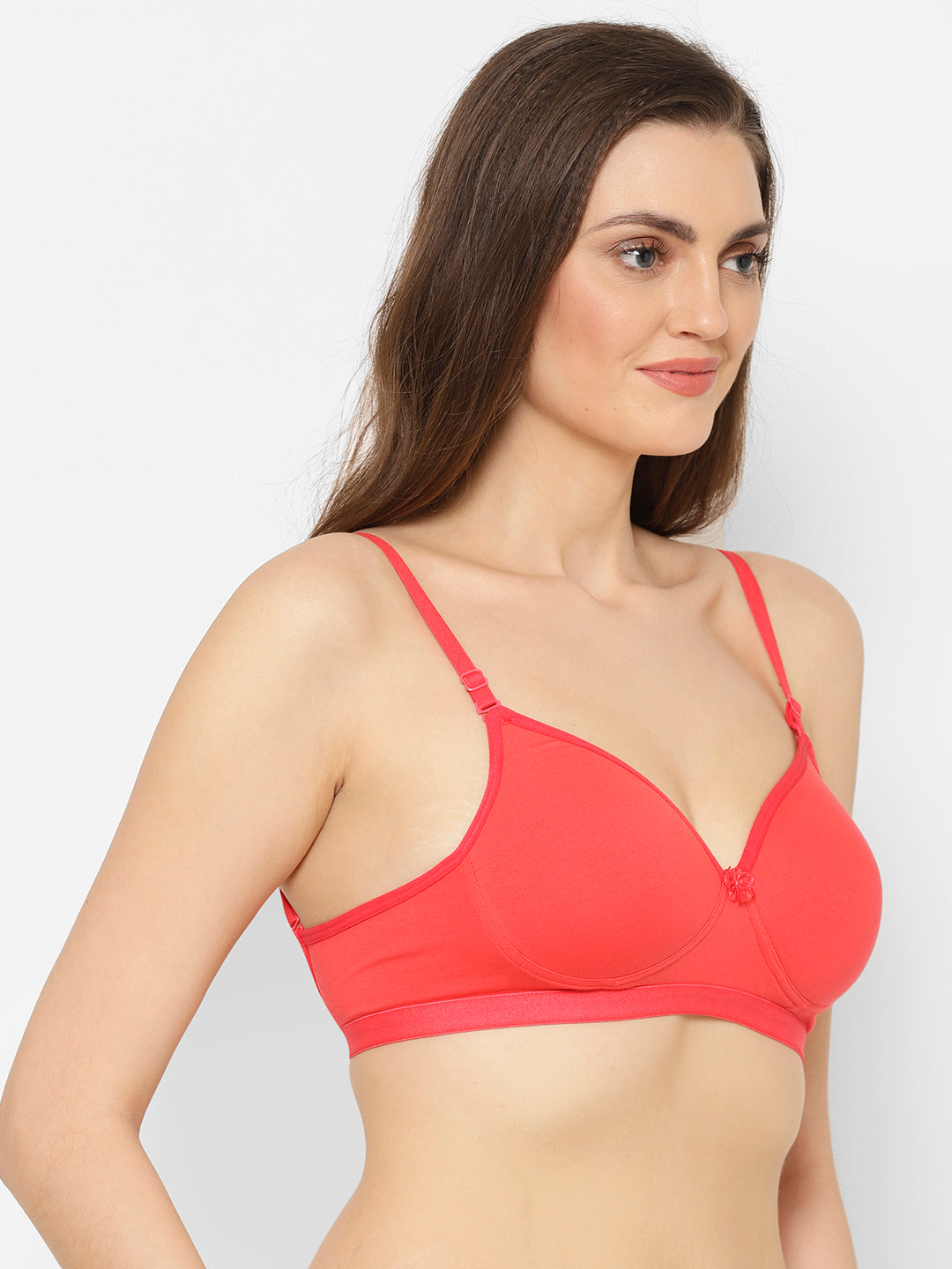 Women's Low Back Multiway-Straps Bra | Lightly Padded | Medium Coverage | Push-Up -T3038