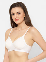 Women's Low Back Multiway-Straps Bra | Lightly Padded | Medium Coverage | Push-Up -T3038