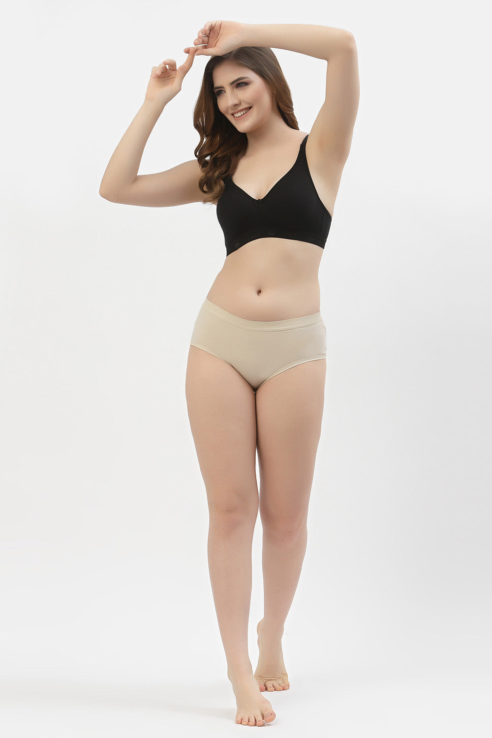 Women's Non Padded & Non-Wired Medium Coverage T-Shirt Bra T3050