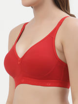 Women's Non Padded & Non-Wired Medium Coverage T-Shirt Bra T3050