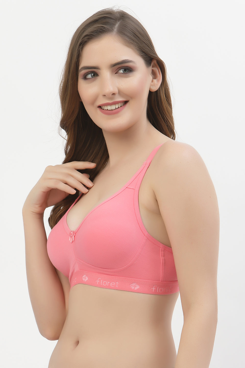 Women's Non Padded & Non-Wired Medium Coverage T-Shirt Bra T3050