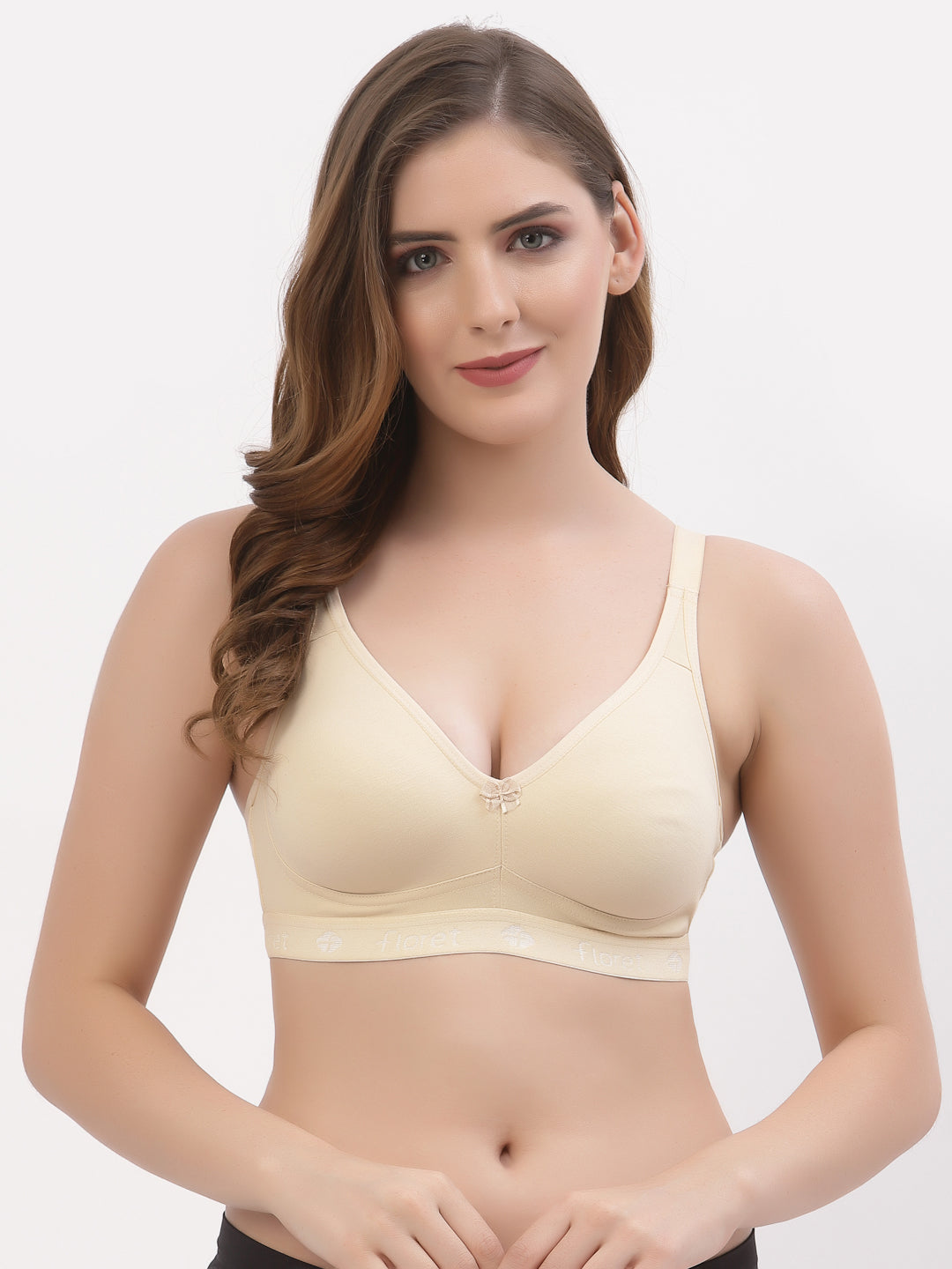 Women's Non Padded & Non-Wired Medium Coverage T-Shirt Bra T3050